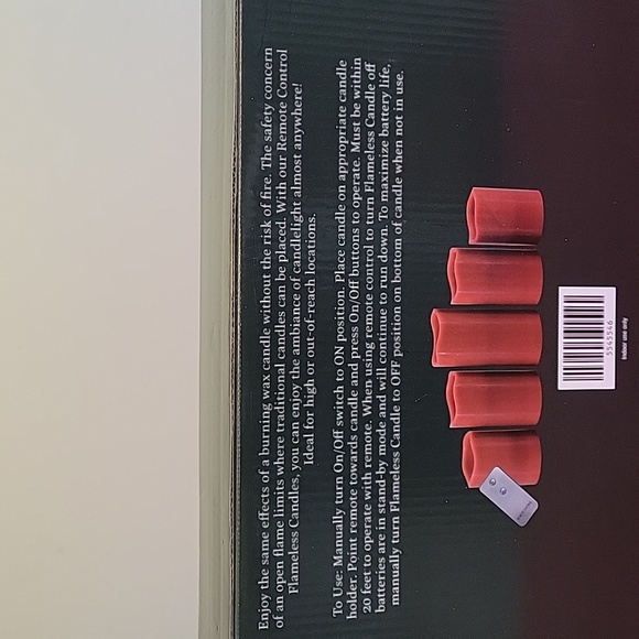 NIB Flameless candle set - Picture 7 of 8